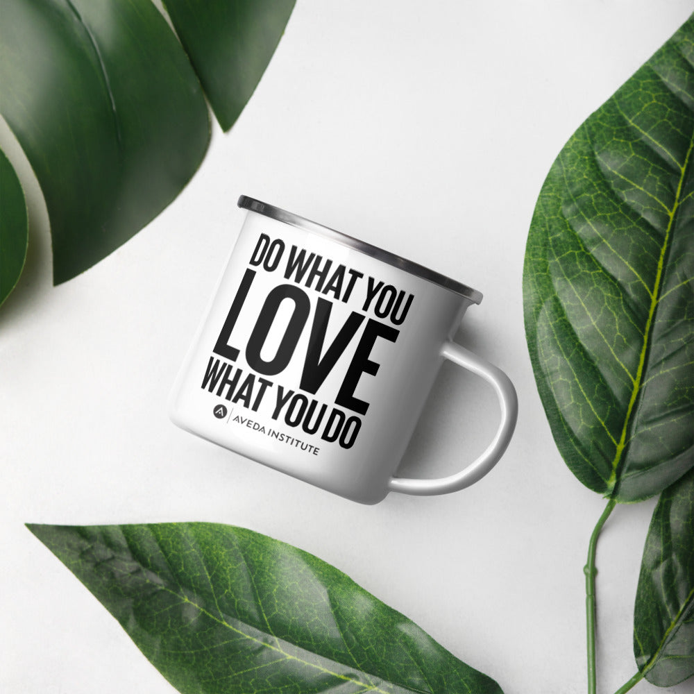 Do What You Love Enamel Mug