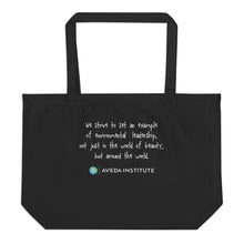 Load image into Gallery viewer, Aveda Earth - Large organic tote bag